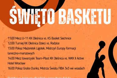 Turniej Koszykówki 13 września!